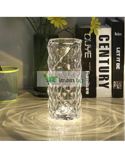 Диамантена LED лампа с 3D ефект с USB